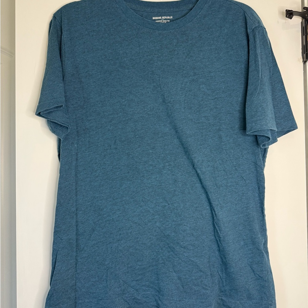 Banana Republic Blue Short Sleeve Tee